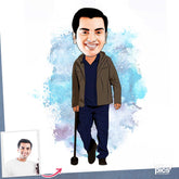 Ajith Nerkonda Paarvai Movie Caricature Art